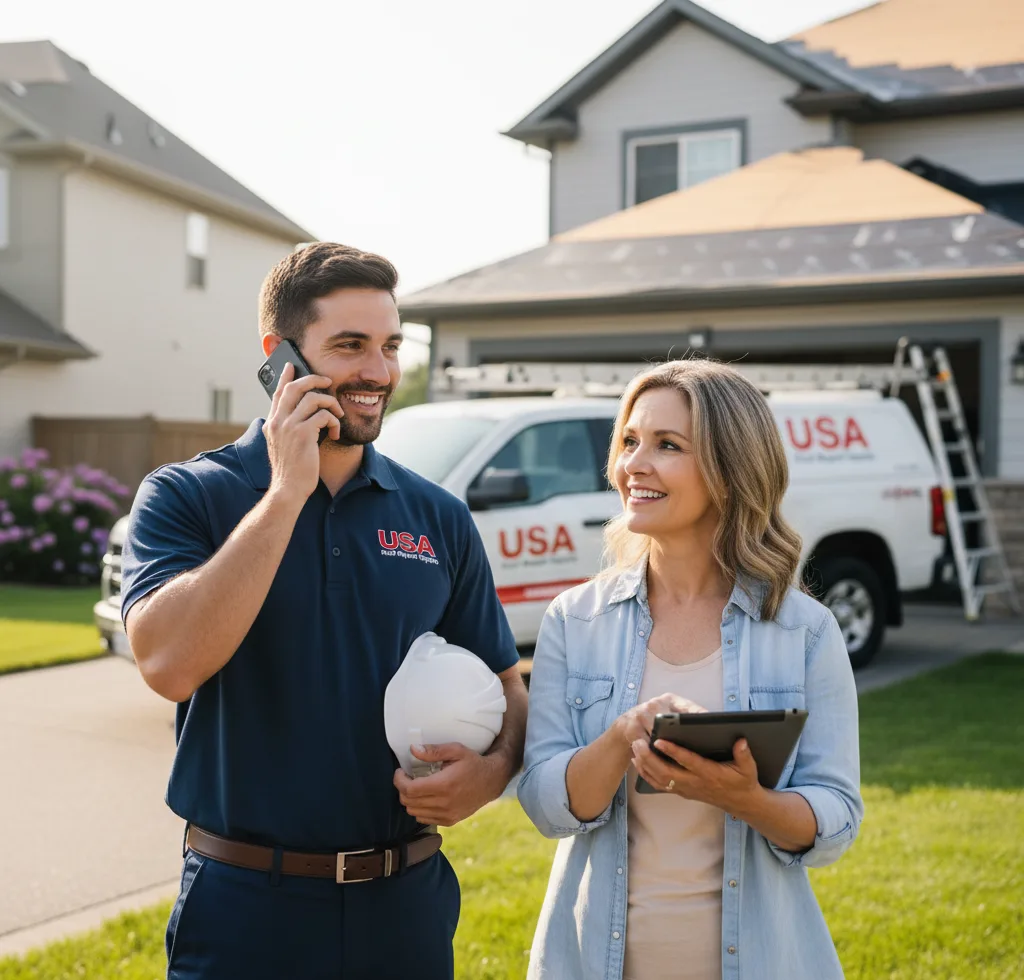USA Roof Repair Experts customer support in Anderson Island